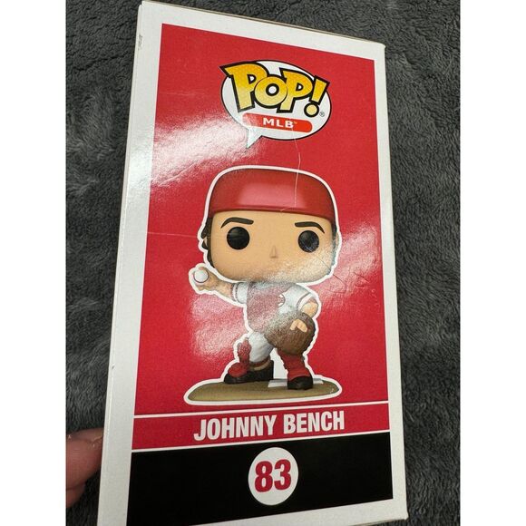 NEW Johnny Bench Cincinnati Reds Funko Pop Figure, brand new in box! - Picture 3 of 3